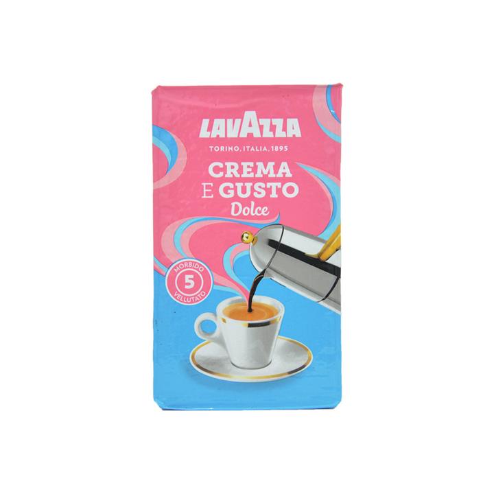 پودر قهوه کرم گوستو ۲۵۰ گرم لاواتزا – lavazza